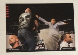 Santino Vs Stone Cold Steve Austin Trading Card WWE Ultimate Rivals 2008 #39 - £1.54 GBP
