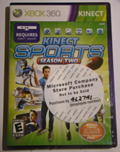 XBOX 360 - KINECT SPORTS SEASON TWO (Complete with Manual) - £11.80 GBP
