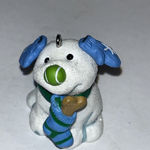 Hallmark Keepsake A Tasty Little Treat Sparkling Puppy Ornament - £5.04 GBP