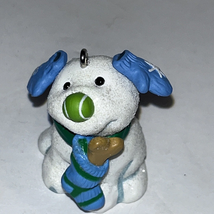 Hallmark Keepsake A Tasty Little Treat Sparkling Puppy Ornament - £5.05 GBP