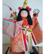 Japanese Doll Vintage Kimono Geisha Perfect Condition Kyoto - £220.54 GBP