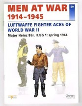 del Prado Men At War 1914-1945 Magazine No.59 mbox2588 Luftwaffe Fighter Aces... - £3.85 GBP
