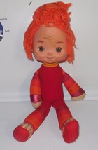 Vintage 1983 Rainbow Brite Red Butler 11&quot; Plush Stuffed Toy Hallmark - £11.29 GBP