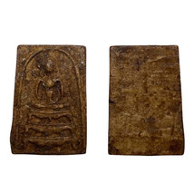 Thai Amulet Somdej Style In Powder Material, Wat Ceremony Edition, Rando... - $39.00