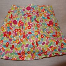 Skort Leaves Flowers Size 6 to 9 Months Shorts Skirt Combo Childrens Place  - $10.60