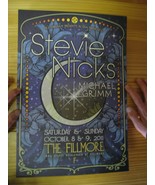Stevie Nicks Poster Fleetwood Mac October 8th &amp; 9th 2011 - $67.18