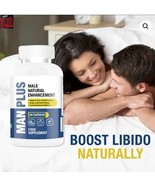 Man Plus Male Enhancement 60 Capsules, Increase Stamina and Drive - $117.32