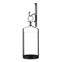 Hanging Hurricane Glass Wall Sconce - $48.60