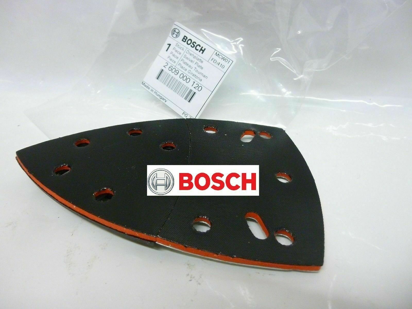 Bosch Sanding Swivel Plate Pad for PSM 160 A PSM160A Sander 2 609 000 120 - £25.28 GBP