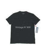 True Religion Mens Black Embroidered Buddha Face Slim Fit Crew Neck T-Shirt - $20.90