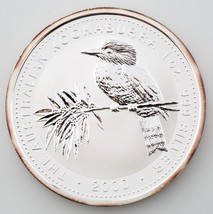 2000 Australian Kookaburra 1 oz. 999 Silver $1 BU Coin Queen Elizabeth II - £62.09 GBP