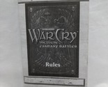 Warhammer War Cry The CCG Of Fantasy Battles Foldout Rules - $7.91