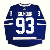 Doug Gilmour Signed Adidas Blue Toronto Maple Leafs Jersey - £214.79 GBP