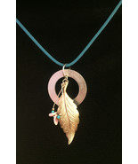 Ephemeral Upcycled Pendant Necklace (19.50) - $20.00