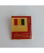 Vintage Coca-Cola Rwanda Olympic Lapel Hat Pin - $227.85 MXN Vintage Coca-Cola Rwanda Olympic Lapel Hat Pin - $227.85 MXN