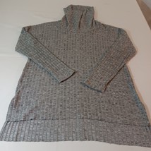 Abound Women&#39;s Gray Turtleneck Pullover Sweatshirt Long Sleeve Size Small - €9,48 EUR