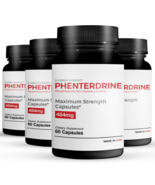 4 Pack Phenterdrine, thermogenic fat burning formula-60 Capsules x4 - $2,351.93 MXN