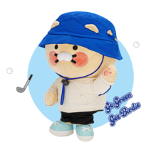 Kakao Friends Go Green Costume Choonsik Golf Driver Cover Accessory Head... - $119.24 CAD