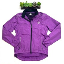 Canari Convertible Cycling Vest/Jacket With Removable Sleeves Purple Siz... - $29.00