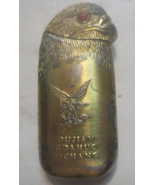Vintage Eagle shaped Lighter Red stone Eyes marked qujian Gdahuo Jichang - €24,04 EUR
