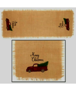 Merry Christmas Truck Table Runner - 54 inch - $27.35 CAD
