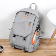 Waterproof coating backpack with USB charging men&#39;s laptop backpack suit... - £85.92 GBP