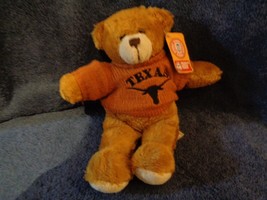 Plushland Texas UT Longhorns 8&quot; plush bear - £5.53 GBP