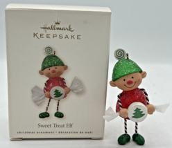 Hallmark Keepsake Ornament Sweet Treat Elf 2008 U111 - £11.98 GBP