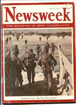 Newsweek May 17 1943- WWII- US invasion- great ads - £41.89 GBP