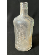 Vintage Sanford Ink &amp; Library Paset Clear Glass Bottle - £6.37 GBP