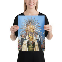 Our Lady of the Rosary Canvas,New - $58.00