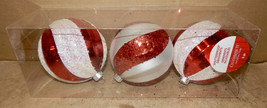 Christmas Ornaments You Choose Type Shatterproof From 2 1/2&#39; to 4&quot; NIB 207Q-2 - $3.49