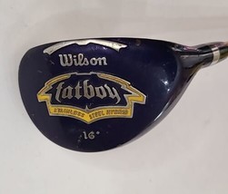 Wilson Fatboy Stainless Steel 16* Hybrid Golf Club RH 40&quot; S Flex Graphite Shaft - £42.73 GBP