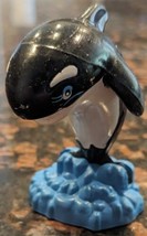 Vintage Baby Shamu Sea World Soft Plastic Orca Killer Whale Figure - £5.46 GBP