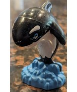 Vintage Baby Shamu Sea World Soft Plastic Orca Killer Whale Figure - £5.44 GBP