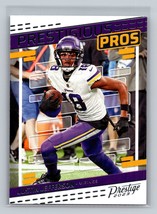 Justin Jefferson #PP-3 2023 Panini Prestige Minnesota Vikings Prestigious Pros - $1.99