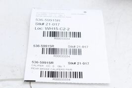 Passenger/Driver Caliper Rear Station Wgn 260mm 10.23" Rotor 05-14 JETTA 33 image 2