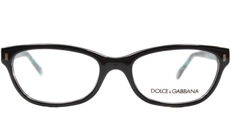 Dolce & Gabbana D&G DD 1205 Black 1826 Plastic Cat Eye Eyeglasses 50-17-135 RX - $102.32