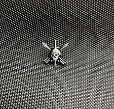 Nous Defions Pewter Lapel Pin SFARTAETC CRF CIF Green Beret Special Forc... - $9.75