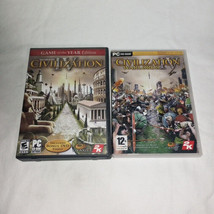 Civilization Iv 4 Gold Edition Sid Meiers Game Of The Year &amp; Warlord Expansion - £3.50 GBP