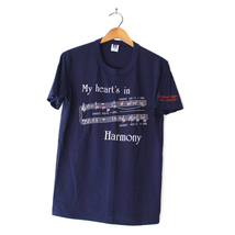 Vintage My Heart&#39;s In Harmony T Shirt Medium - £17.79 GBP