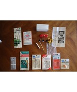 Mixed Lot of Vintage Sewing Weaving Needles Kits Thimble Threader Singer... - $230.53 MXN