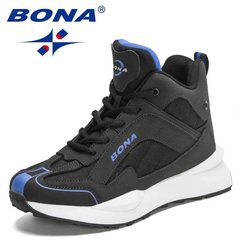 BONA 2024 New Designers High Top Vulcanize Shoes Women Platfrom Wees Shoes Ladie - £215.41 GBP