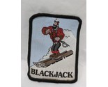 Vintage Michigan Blackjack Lumberjack Embroidered Iron On Patch 2 1/2&quot; X... - £39.51 GBP