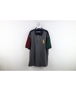 Vintage Y2K Ralph Lauren Mens 2XB Faded Color Block Big Pony Collared Po... - $111.07 CAD