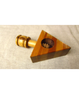 Triangular Nutcracker Made Fron 7 New Zealand Timbers - $35.15