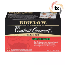 1x Box Bigelow Constant Comment Decaffeinated Black Tea | 20 Per Box | 1... - $10.91