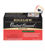 1x Box Bigelow Constant Comment Decaffeinated Black Tea | 20 Per Box | 1... - $11.50