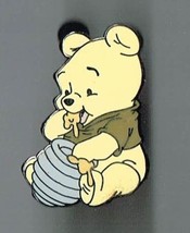 Winnie The Pooh With Honey Pot Disney Pin Trading - £11.57 GBP