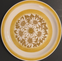 JAMESTOWN White Yellow Daisy Vintage Ironstone Flower USA Dinner Plate 1... - $5.61